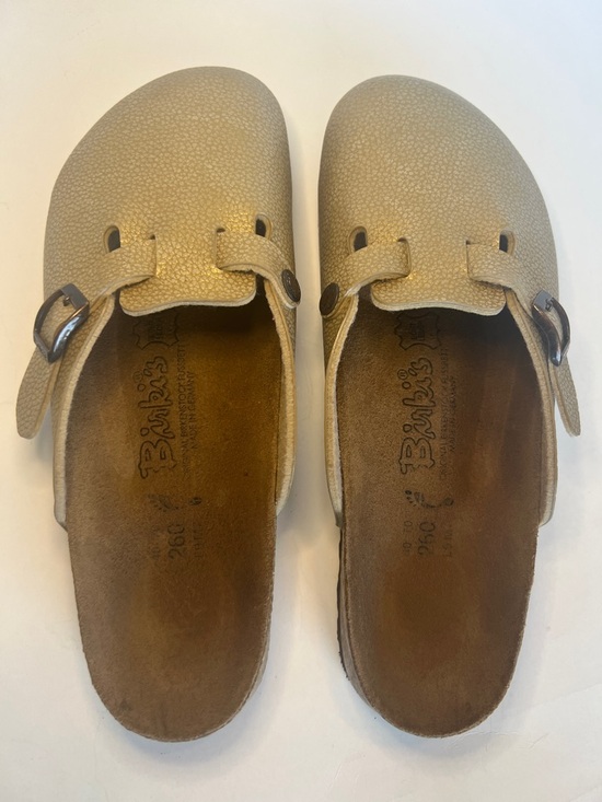 Birkenstock Shoes - Rare Birkenstock Birki’s Maria Mary Jane Clog Gold Metallic Size EU 40/US 9